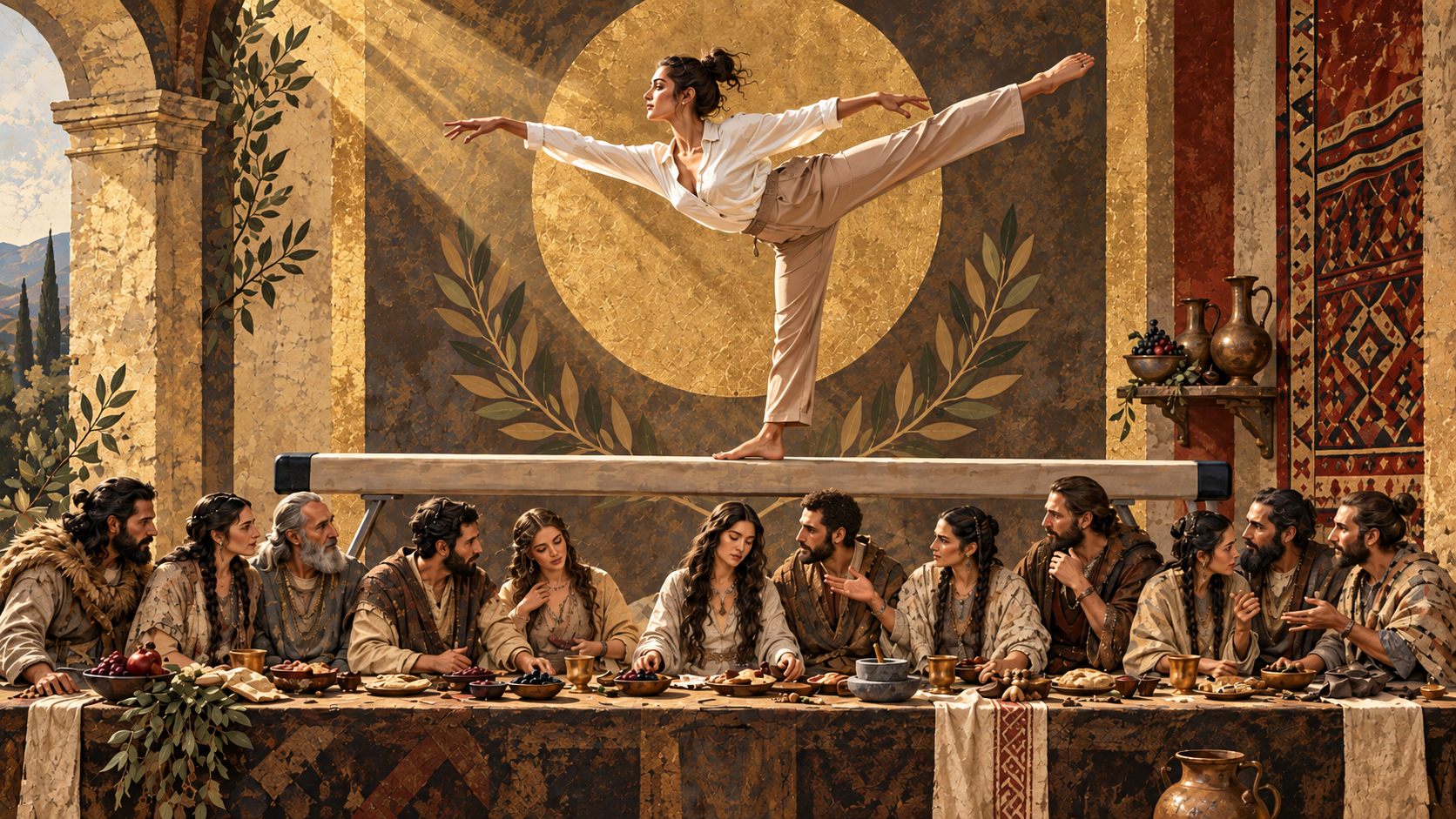 This work captures the instant where victory, pain, and gratitude become one. As a reflection on the woman through the lens of contemporary art, it holds the final breath after struggle, the quiet acknowledgment of every sacrifice, and the profound appreciation for having reached the finish line.